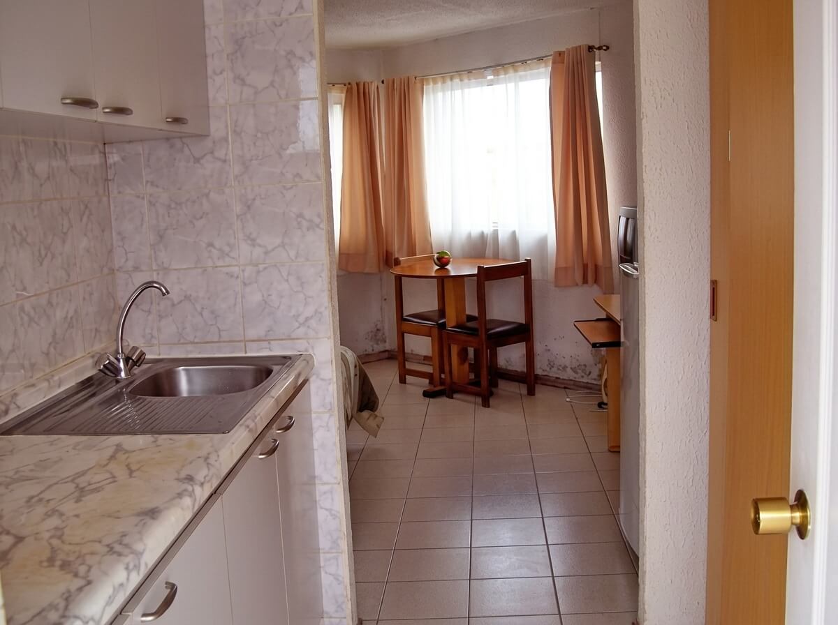 Entrada del departamento